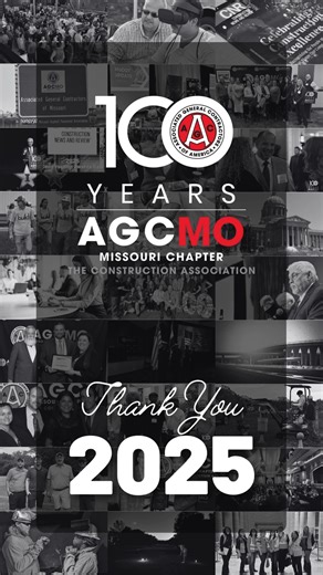 As we close out 2025, we’re celebrating a major milestone — 100 years of AGC of Missouri serving and strengthening our construction industry. This year reflected everything our association stands for: leadership, collaboration, workforce development, advocacy, education, and member engagement. While we honored our history, we also kept our focus firmly on the future and the next generation of our industry. Thank you to our members for being part of AGC of Missouri’s first 100 years. We’re proud 