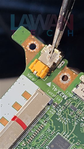 How to Replace an HP Laptop Charging Jack 🔧⚡Lawan tech #repair #laptop
