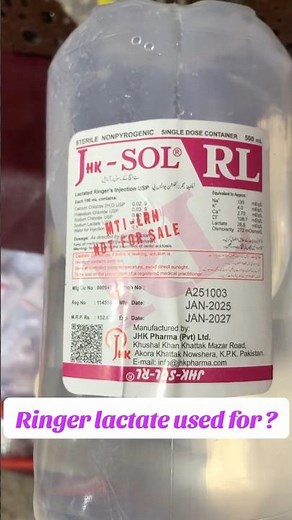 Ringer lactate used for? ringer lactate,iv fluidsringer lactate solutionringer lactate solution uses