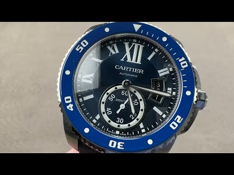 Cartier Calibre de Cartier Diver Blue WSCA0010 Blue Ceramic Bezel Cartier Watch Review