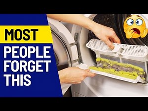 The Right Way to Clean Your Dryer Lint Trap🧼