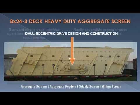 Aggregate Screener and Grizzly Feeder