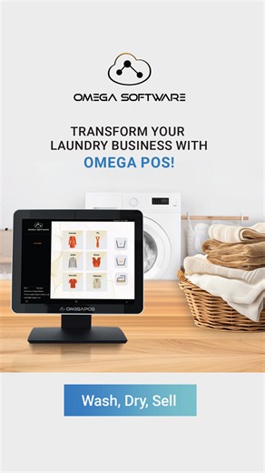 Omega Software Nigeria | Transform your Laundry Business with Omega POS Software: - Point of Sale System / POS Software for Laundry Stores - POS Hardware -... | Instagram