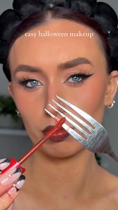 40K views · 10K reactions | easy halloween makeup 喝 PRODUCTS @narsissist natural radiant longwear foundation @sosucosmetics underwear hydrating base @hourglasscosmetics face palette @lorealparis superliner @maybelline sky high mascara @maccosmeticsuki ruby woo lipstick @charlottetilbury beauty light wand #makeup #mua #halloween #halloweenmakeup #halloween2025 #fakescar #sfx #sfxmakeup #fakeblood #spookyseason #hair #skin | Emma Farrell Beauty | Facebook