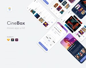 CineBox Movie App UI&UX Kit - Onur Kuru