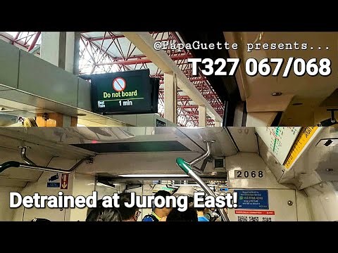 [Detrained to UPD] KHI C151 (067/068) from EW33 Tuas Link to EW24 Jurong East