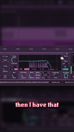 Simple Synth Pad FX Chain in #abletonlive