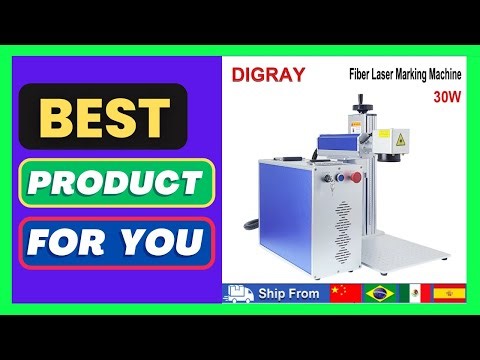 DIGRAY 30W Fiber Laser Marking Machine MAX & Hunst
