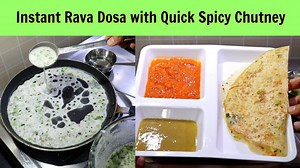 842K views · 5.1K reactions | झटपट बनाये क्रिस्पी डोसा | Instant Rava...