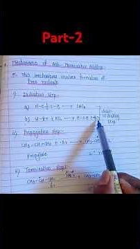 Mechanism of Anti- Markovnikov Rule #organicreaction #chemistry #science