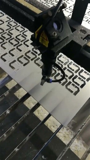 Plastic Laser Cutting Machine #PlasticLaserCutting #LaserCuttingMachine #NonMetalLaserProcessing
