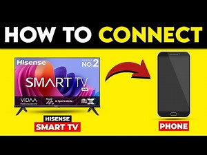 Video How To Connect Hisense Smart TV To Phone (Cast And Screen Mirror Hisense Smart TV With Phone)