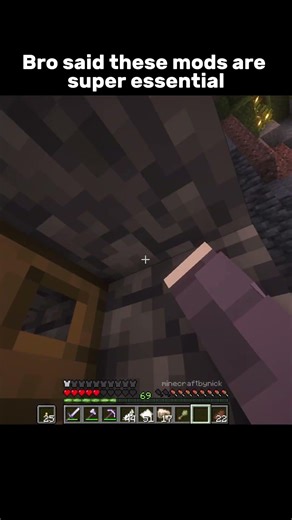 Crazy mod #minecraft #minecraftmemes #minecraftshorts