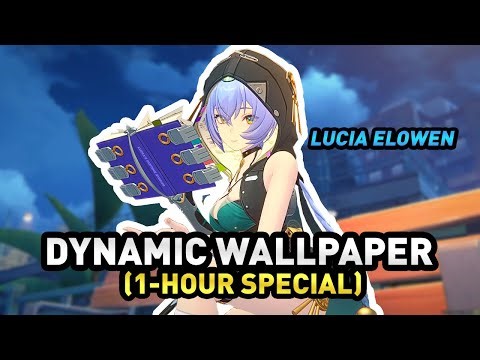 Lucia Elowen Dynamic Wallpaper | 1 HOUR LOOP | Trust Event | Failume Heights (Night) | ZZZ 2.3