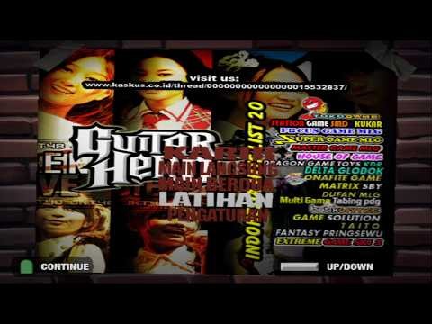 Guitar Hero 2 Indo Top Hits List 20 PS2