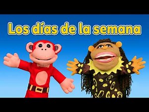 Learn THE DAYS OF THE WEEK with El Monosílabo and Nicola Cavernícola | Children's Songs