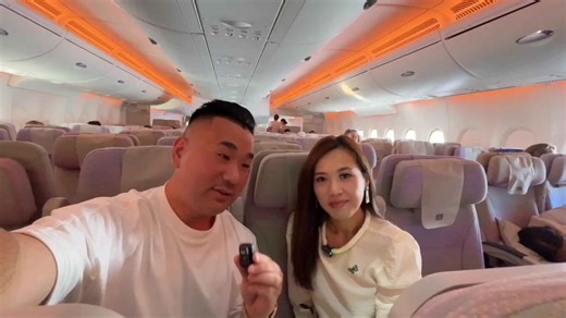 Flying standby on Emirates A380 as airline staff