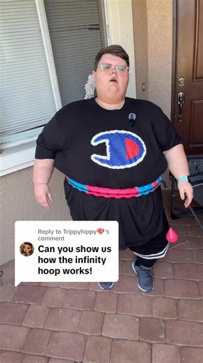 Reed🩵 on Instagram: "It takes a while to get used to, but consistency makes it happen! #reels #journey #infinityhoop @infinity.hoop"