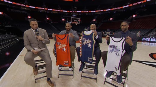 NBA All-Star rosters, jerseys revealed