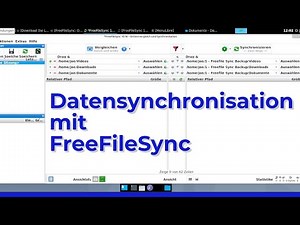 Datensynchronisation mit FreeFileSync in Debian XFCE - Gutes Backup-Werkzeug - LINUX