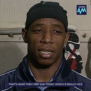 ""That's made them very sad today, which is really nice" 😉 Throwback to this cheeky interview with Ian Wright after scoring against Spurs 😂 | Soccer AM