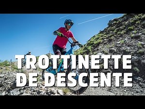 Les Menuires - Trottinette de descente