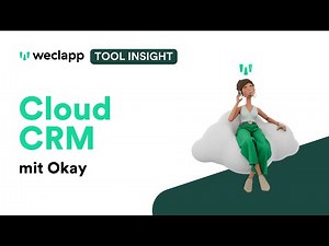 weclapp Tool Insight: Cloud CRM