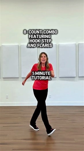 8 count combo featuring Polly pockets, hook step and flares