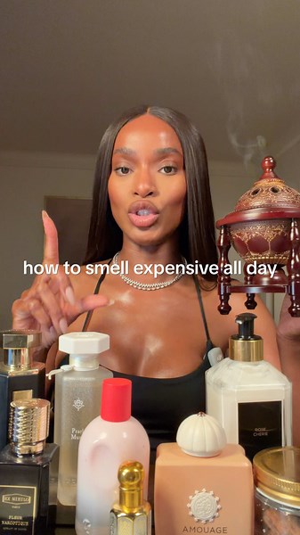 you girls wanted more, so here it is… how to layer your fragrance and smell expensive all day — everything I’ve learnt from the Arab and East African babygirls