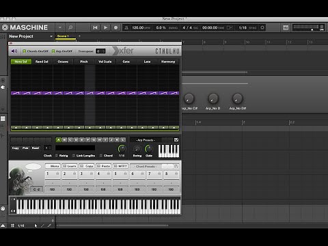 Maschine 2 with Cthulhu VST setup Tutorial