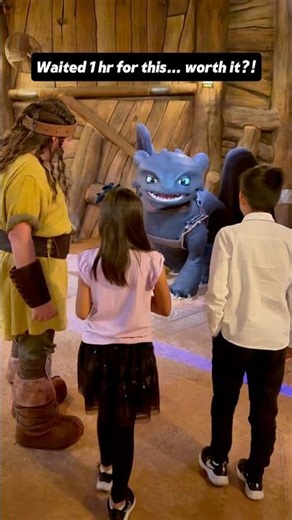 Meeting Toothless at Universal Epic Universe 🐉