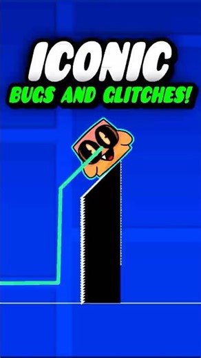 The Most Iconic Bugs And Glitches In Geometry Dash! #geometrydash