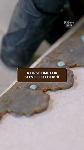 A First Time For Steve Fletcher! ⏱️ #TheRepairShop | The Repair Shop