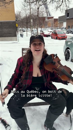 Le Bon vin VS Prendre un verre de bière Shella-Ann #musica #livemusic #chien #violon #fyp