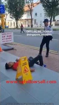 Drunk driving, at Jalan Sultan Textile Centre