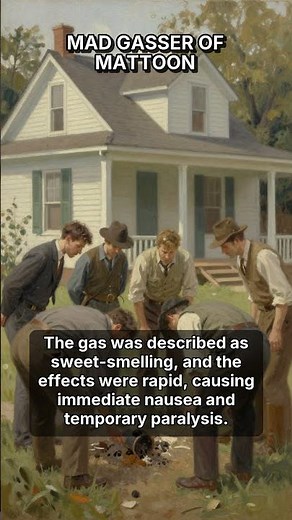 The Mad Gasser of Mattoon | Unsolved 1944 Mystery #shorts
