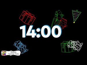 14 Minute Floating Christmas Timer with Music