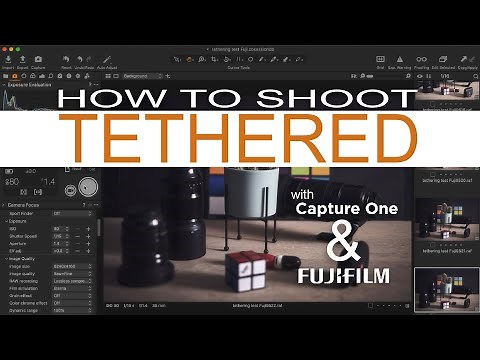 Tether your Fuji to Capture One. Have full control of your Fuji camera from your computer