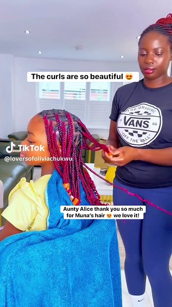 Beautiful Hair Transformation Thanks to Aunty Alice