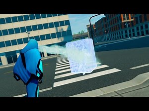 Big Chill - WIP Freeeze Breath in Galvan (Ben 10 Fan Game)