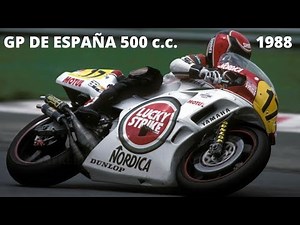 1988 GP de España de 500 cc. Circuito del Jarama