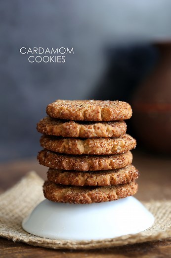 Vegan Cardamom Cookies - Cardamom Snickerdoodles - Vegan Richa