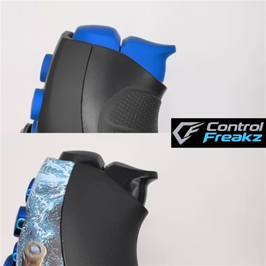 Mouse Click Triggers vs Standard Triggers 🎮 Ever wondered what the difference is? Mouse click triggers use a micro-switch, just like a computer mouse. That means: ⚡ Faster response time ⚡ Shorter trigger pull ⚡ More precise shots Standard triggers have a longer travel distance, which can feel smoother but slightly slower. Perfect for games like: 🎯 Call of Duty 🎯 Warzone 🎯 Fortnite 🎯 Apex Which do you prefer? #ps5controller #customcontroller #gamingsetup #mouseclicktriggers #ps5