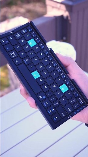 Turn your phone into a mini keyboard for your computer?It fits in your pocket and is portable