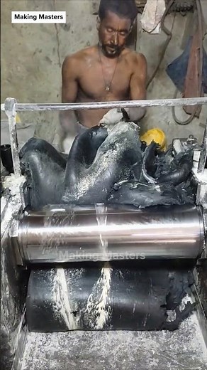 Rubber Refining Machine in Action: From Raw Rubber to Smooth Sheets