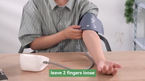 Blood Pressure Monitors for Home Use, Blood Pressure Machine Upper Arm with Large Wide Cuff Automatic Digital BP Machine LCD Screen BSX583(Light Blue)