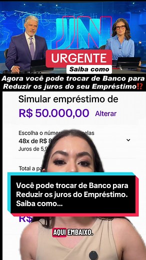 Troque seu empréstimo e pague menos juros