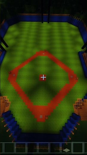 Minecraft Baseball Field #minecraft #minecraftbuilding