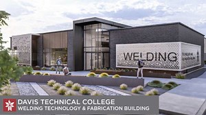 Sneak Peek: Our new welding facility is taking shape! With this new structure, just south of the Barlow Building, we are doubling our current program space to feature 69 welding booths and a bigger, better space to build skills. We can't wait to welcome students into this dynamic new space. Stay tuned for more updates as we get closer to the grand opening, scheduled for the fall. | Davis Technical College