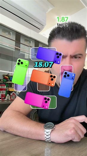 Iphone 17 Pro Max Cosmic Colors Circle IQ ⭕📲 #noads